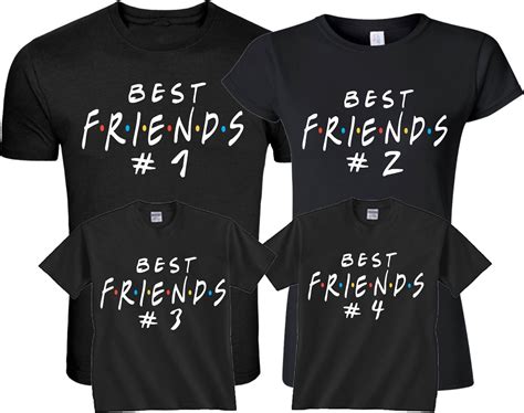 personalized best friend shirts|group best friend shirts.